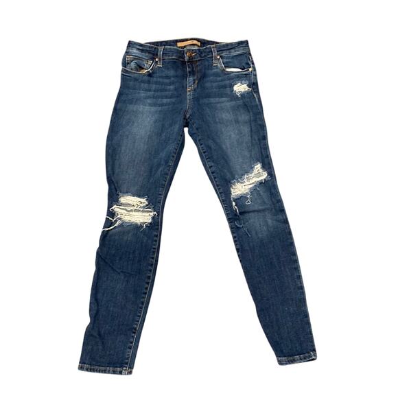 JOE'S JEANS Distressed Skinny Ankle Jeans 27 Inseam 26" - Picture 2 of 8